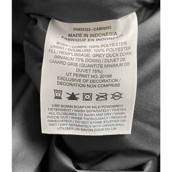 Nike Air Jordan Flight Down Gilet Bodywarmer Vest Black FV7273-010 Men's Size M - Picture 8 of 8